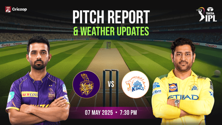 KKR vs CSK IPL 2025 Pitch Report 